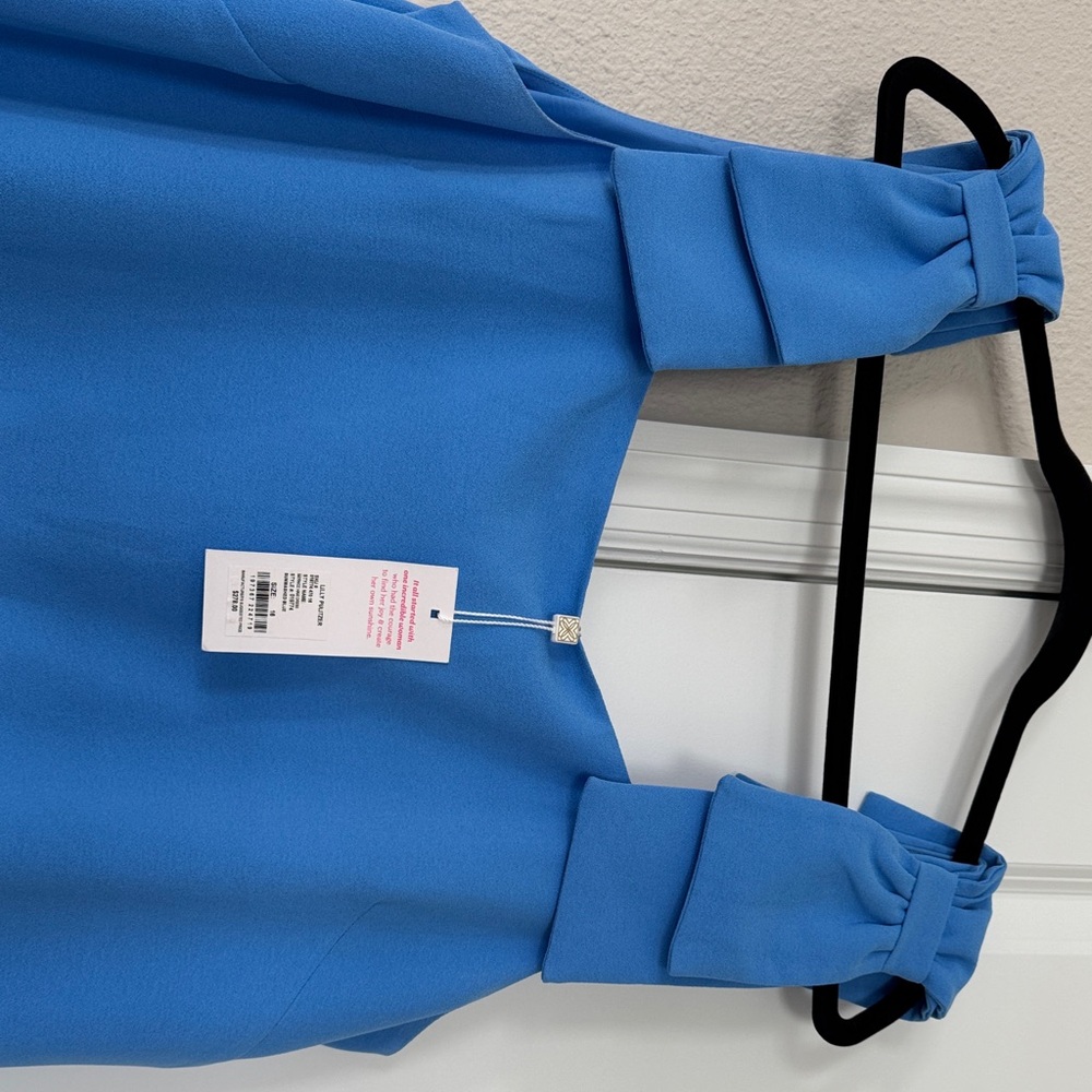 Lilly Pulitzer Vibrant Blue Maxi Dress - Picture 5 of 9